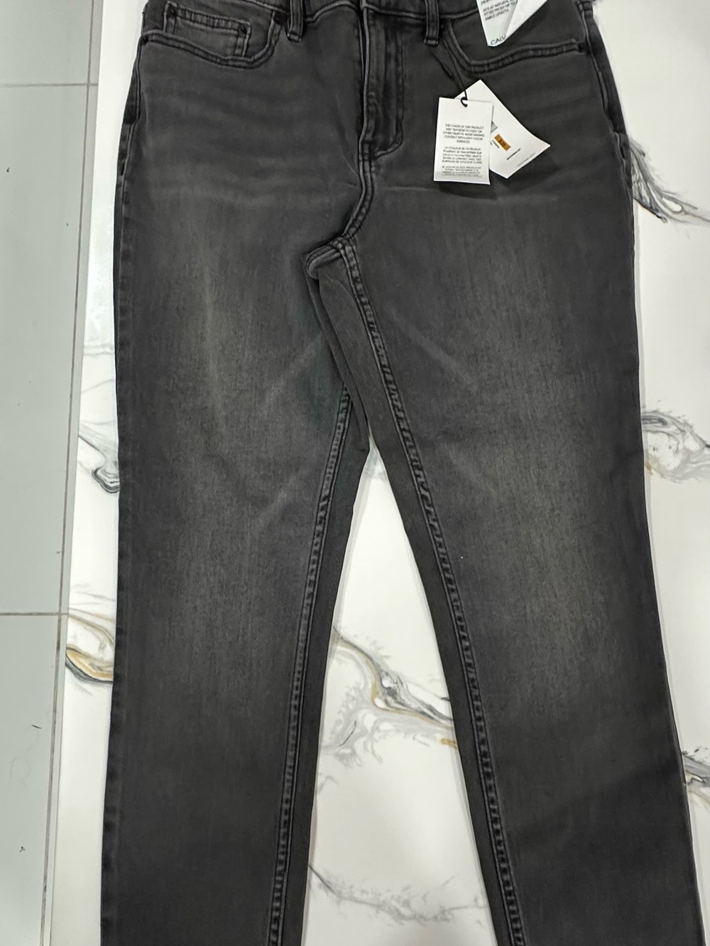 Calvin Klein Jeans Women's Grey Skinny Jeans